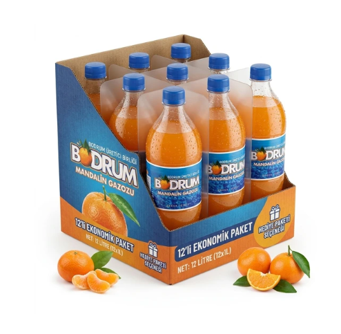 Bodrum Mandalina Gazozu 1lt