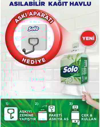 Solo Asılabilir Kağıt Havlu 1=7