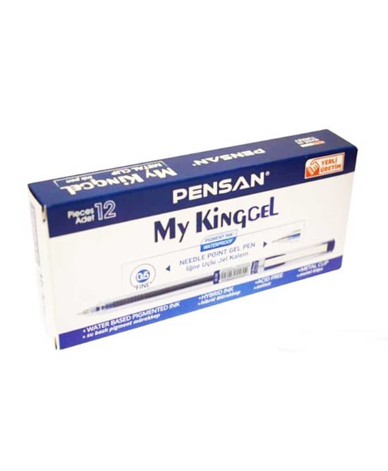 Pensan Mavi My King Gel Kalem0.5 Mm 12'li Paket