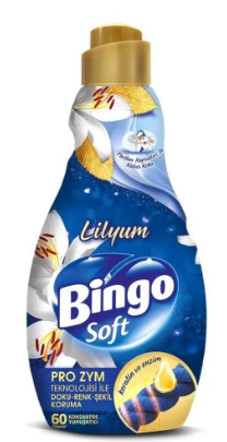 Bingo Soft Konsantre Yumuşatıcı 1440 Ml Lilyum
