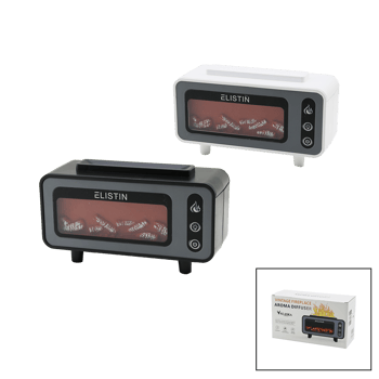 Alaska Elistin Sdr-h008 ( Mini Şömine )( 200ml )( Usb Şarjlı & Işıklı ) Hava Nemlendirici ( Buhar Makine & Koku Giderici) 4.5w