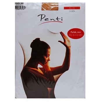 Penti Külotlu Fit 15 Den Burunsuz 51 Sahra Açık Ten No 3 L
