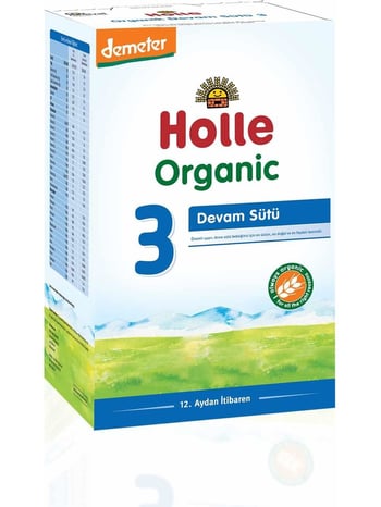 Holle Organik 3 Devan Sütü 600 Gr 10 Ay ve Üzeri