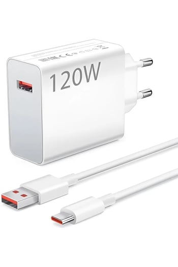 Adeyo Store 120 (watt) Hızlı Şarj Aleti Adaptörü Kablo Seti 120 W