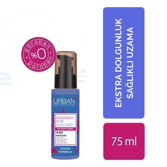 Urban Care Hyaluronic Acid & Collagen Saç Bakım Serumu 75 ml