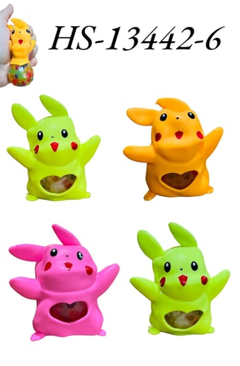 Adm 13442-6 Sıkmalı Pikachu Beyin