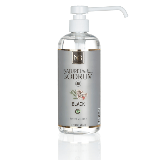 Naturel Bodrum Black Kolonyası Pet Şişe Sprey Başlıklı 500ml