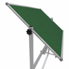 Emaye Yüzey 360° Dönerli Mobil Yazı Tahtası 120x200cm Yeşil