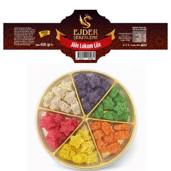 Ejder Şekerleme Jöle Lokum Lüx 400 gr