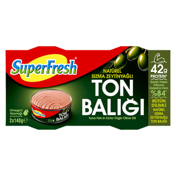S.fresh Ton Balık 2x140gr Z.yağlı