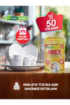 Arex 3 İn1 Parlatix Toz Bulaşık Makinesi Deterjanı 50 Yıkama