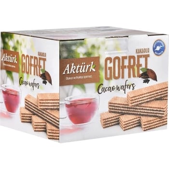 Akturk 800 Gr Kakaolu Gofret