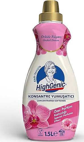 Highgenic Çamaşır Yumuşatıcı Orkide Rüyası 1500 Ml