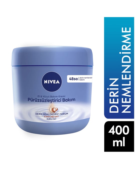 Nivea Pürüzsüzleştirici El ve Vücut Bakım Kremi 400 Ml
