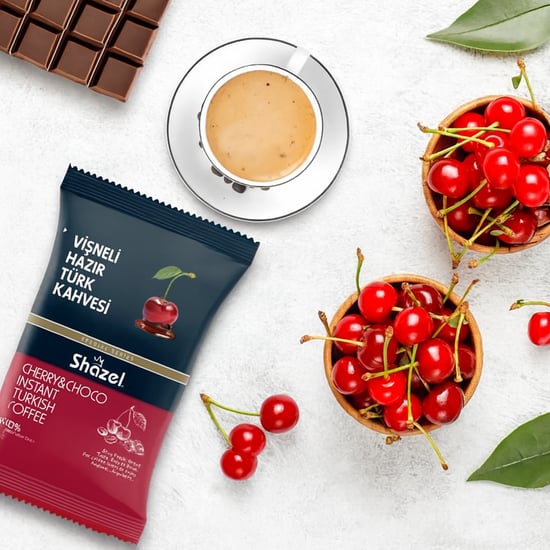 Shazel 100gr Türk Kahvesi Vişneli
