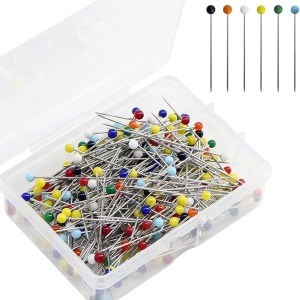Toplu İğne Renkli Başlı 200 Adet