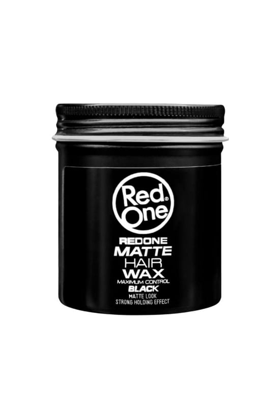 Red One Mat Hair Wax Black Siyah 100 Ml