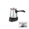 Sinbo Scm-9039 (çelik) Elektrikli Cezve (türk Kahve Makinesi & 6fincan=500ml) (360° Kablosuz Kullanım) (katlanır Kulp) ( 600w )