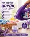 Aylux Sıvı Çamaşır Deterjanı 3l (50+ Yıkama) Beyazlar & Renkliler Mor
