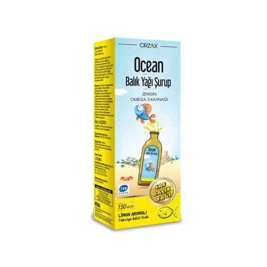 Ocean Balık Yağı Limon Aromalı 150 Ml