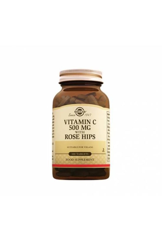 Solgar Vitamin C With Rose Hips 500 Mg 100 Tablet