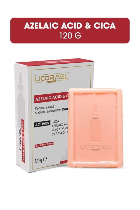 Licorael Akne Karşıtı & Cica Sabun 120 Gr