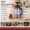 Sinbo Stm-5990 ( 2in1= Çaycı & Kettle ) ( Çelik ) Elektrikli Çay Makinesi ( 2lt + 1,2lt ) ( Çay Süzgeçli ) ( 360° Dönebilir )