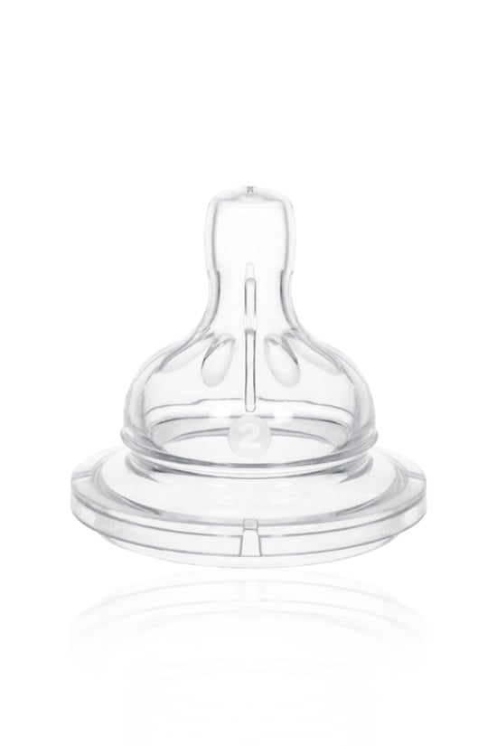 Wee Baby Geniş Ağızlı Biberon Emziği Normal Akış No:2 6-18 Ay