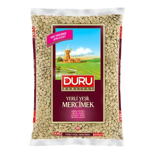 B.duru 1kg Yesıl Mercımek (303)*12 (plt-72)