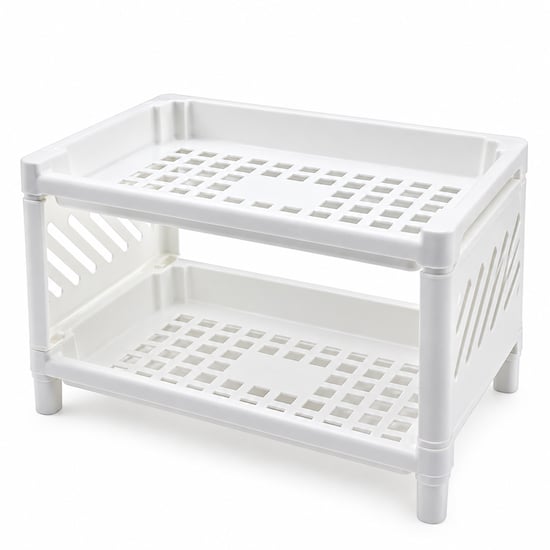 Plastlife Kp-178 ( 2 Katlı ) Çok Amaçlı Düzenleyici Organizer ( Raf Ünitesi )
