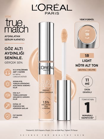 L'oreal Paris True Match Aydınlatan Serum Kapatıcı - 1r 11 Ml