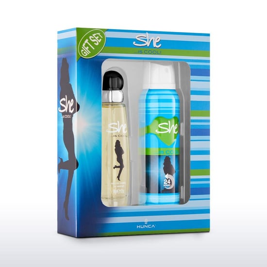 She 2' Li Edt Set …ıs Cool 50 Ml Edt + 150 Ml Deodorant