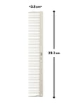 Jrl J309 22.3 Cm Antistatik Profesyonel Kesim Tarağı Beyaz