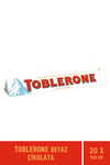 Toblerone White Beyaz Çikolata 100 Gr - 20 Adet