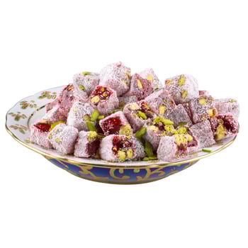 Arı Lokumları H.Cevizi Kaplı Ç.Kavrulmuş Duble A.Fıstıklı Nar Aromalı Lokum - 5 Kg