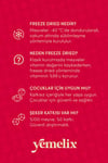 Yemelix Freeze Dried Çilek Kuru Meyve Cipsi - Dondurularak Kurutulmuş Çilek 15g