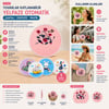 Krd Home Zz-796-a-b Yuvarlak Katlanabilir Yelpaze Otomatik ( Çantalı )
