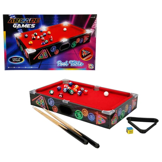 Ledli Masaüstü Bilardo 50x30 Cm