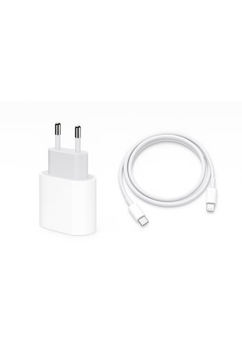 Adeyo Store İphone Uyumlu 20w Hızlı Şarj Adaptörü + Lightning Kablo (tüm Modeller)