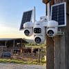Cata 4 Kameralı Solar Akıllı Kamera Sim Kartlı (dış Mekan)