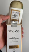 Sanjana Beauty Spf 50+ Güneş Koruyucu Krem , Nemlendirici, Leke Karşıtı Güneş Kremi – 50 Ml