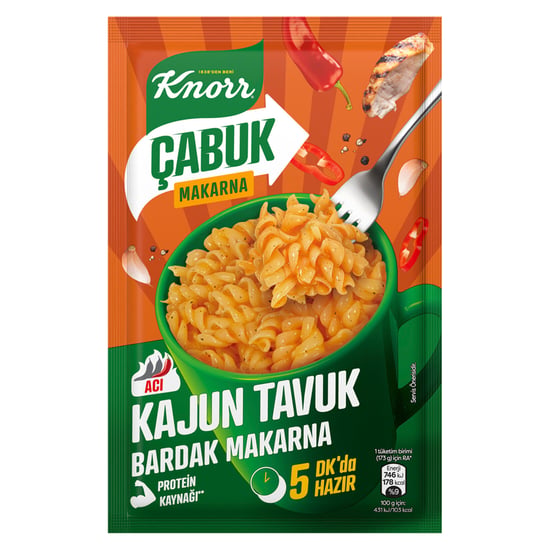 Knorr Cabuk Makarna Cap Kajun 48gr