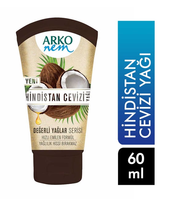 Arko Hindistan Cevizi Yağlı Nem Krem 60 ml