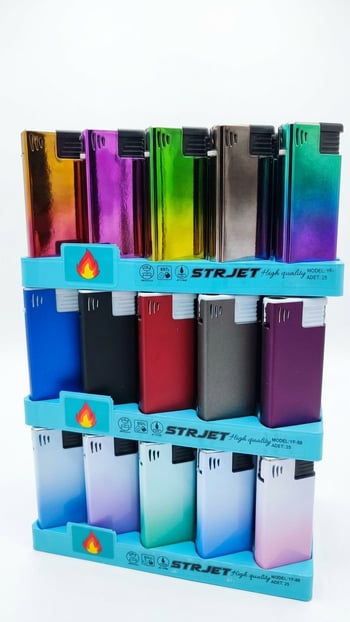 Str Yf88 Jet Metal Dolumlu Çakmak