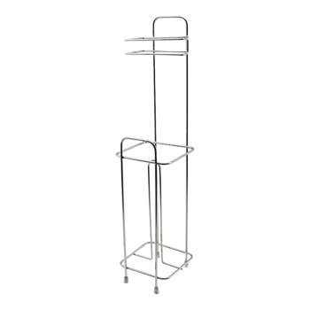 Lalezar Lzr-642 ( Kare ) ( Metal & Krom ) ( Yedekli ) Wc Kağıtlık