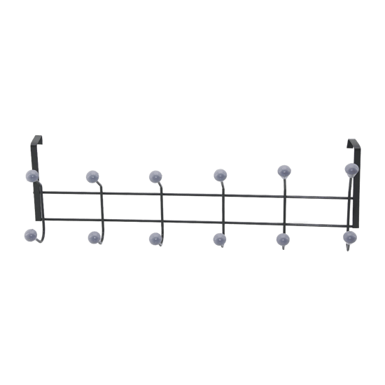 Demirbüken F.a-07 ( Gri & Boncuklu) ( Gri Plastik Boncuklu ) ( Metal ) Amerikan Kapı Arkası Askı