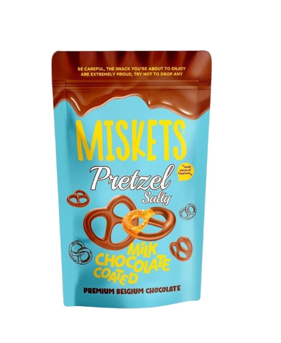 Miskets Çikolata Kaplı Pretzels 80 Gr