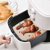 BUFFER® 50 Adet Air Fryer Pişirme Kağıdı Tek Kullanımlık Hava Fritöz Yağ Geçirmez Yapışmaz Gıda Pişi