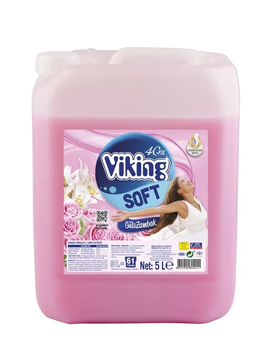 Viking Yumuşatıcı Gül Zambak 5 Lt
