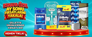 Gillette Ürünlerinde Süper Fırsatlar! kampanya resmi